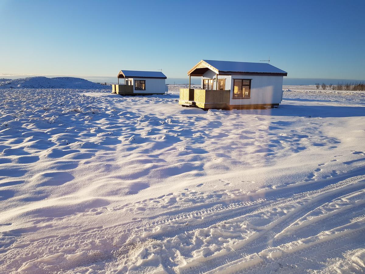 Hekla Cabin 1 Volcano And Glacier View 헬라 외부 사진