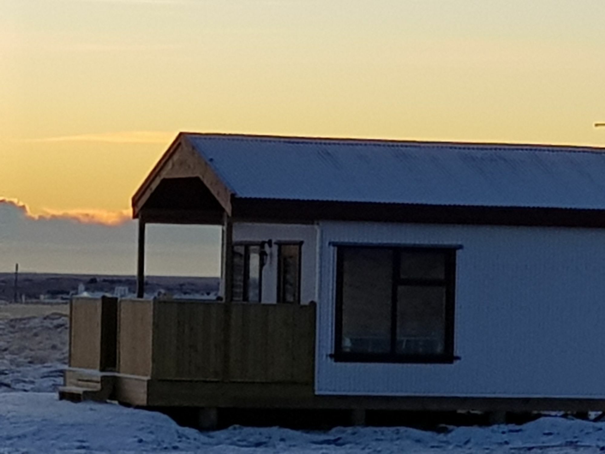 Hekla Cabin 1 Volcano And Glacier View 헬라 외부 사진