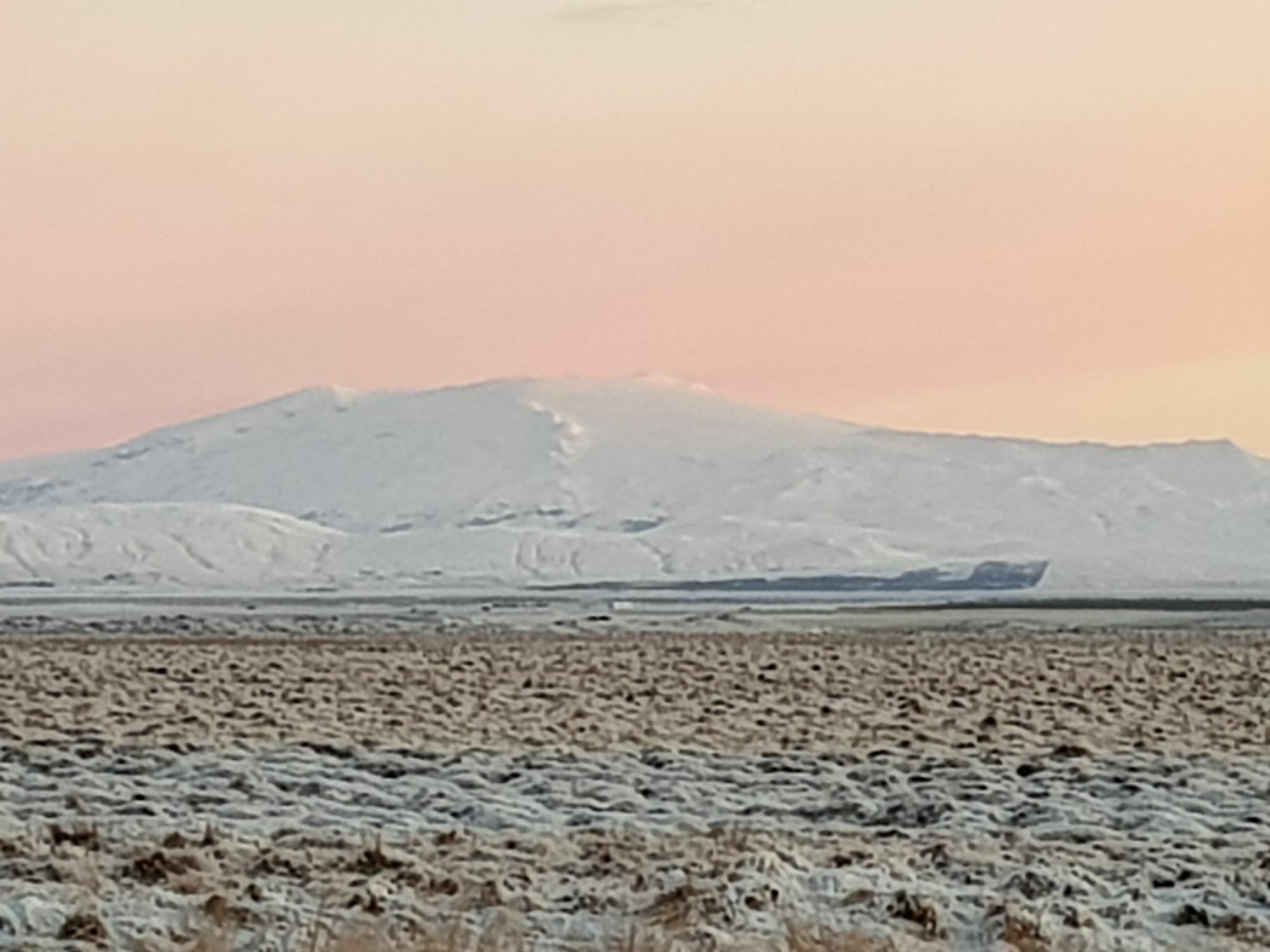 Hekla Cabin 1 Volcano And Glacier View 헬라 외부 사진