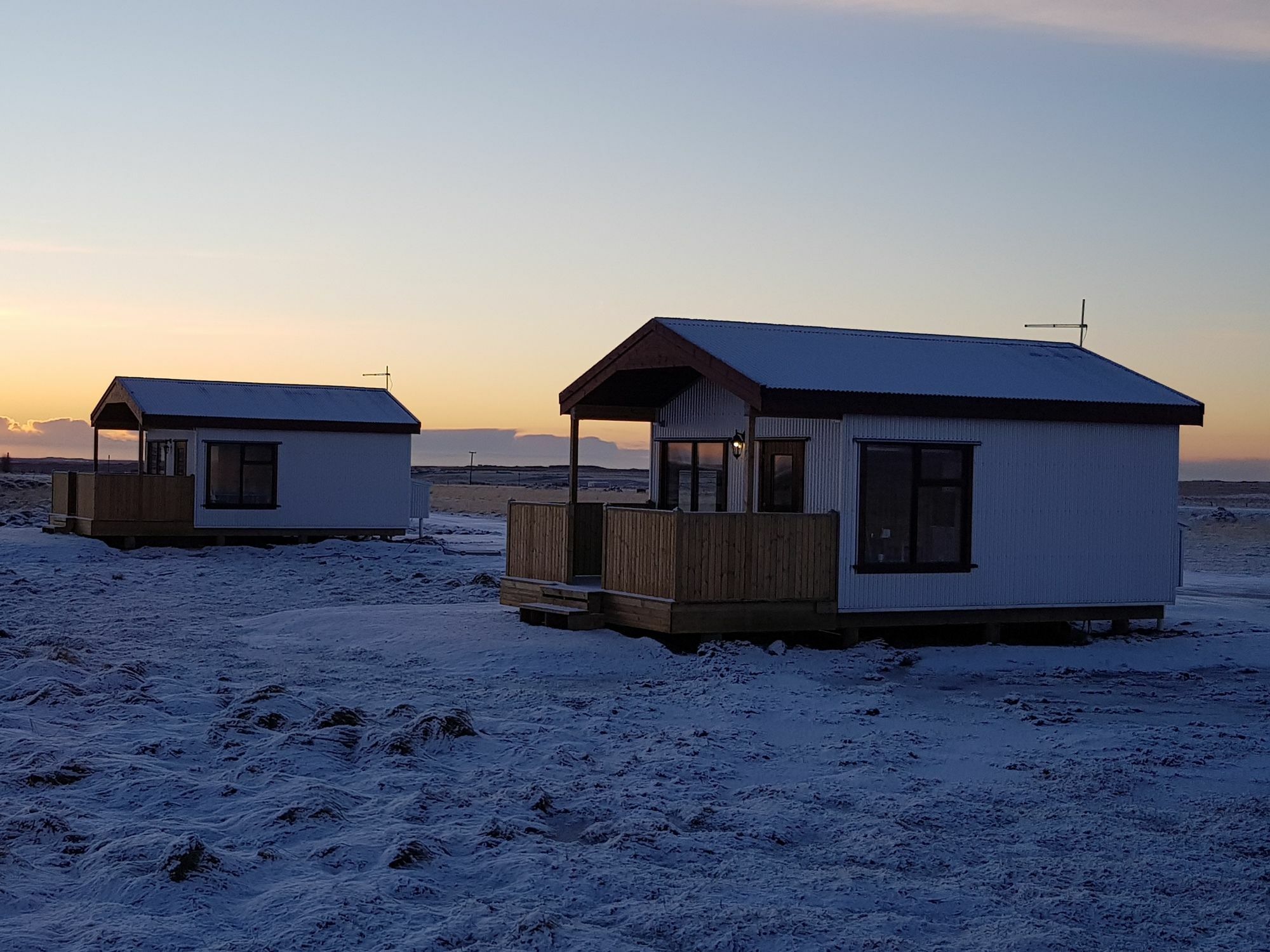 Hekla Cabin 1 Volcano And Glacier View 헬라 외부 사진